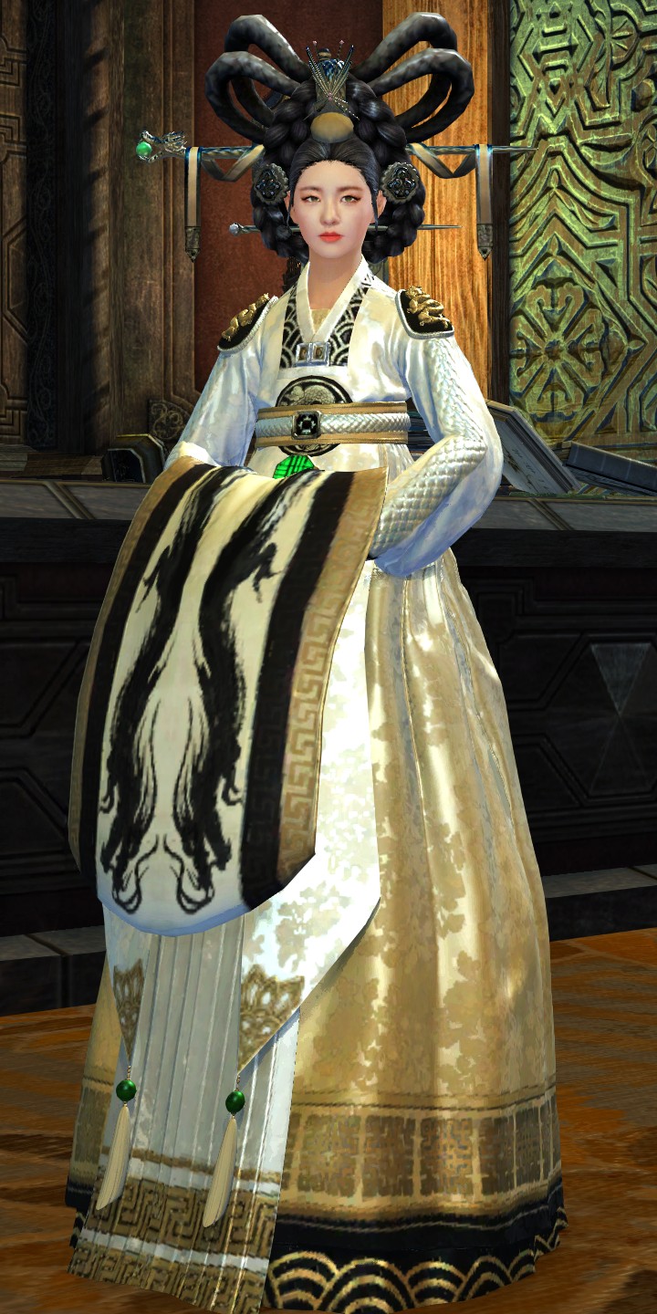 Empress Ihn of Cantha, whose reign reopens the Canthan borders at the start of the End of Dragons.