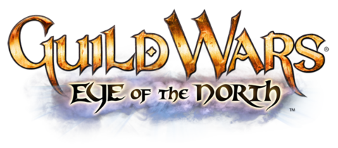 Guild Wars: Eye of the North logo.