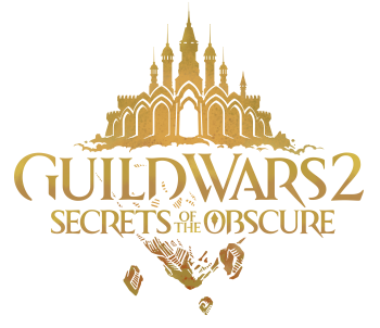Guild Wars 2: Secrets of the Obscure logo.